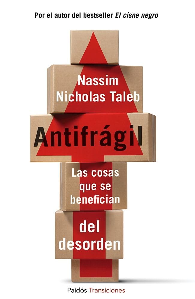 Portada del libro Antifrágil de Nassim Nicholas Taleb