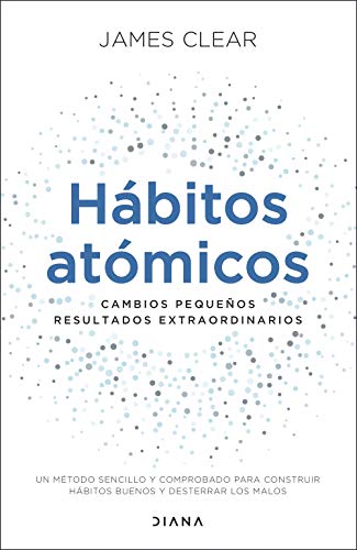 Portada de Hábitos atómicos de James Clear