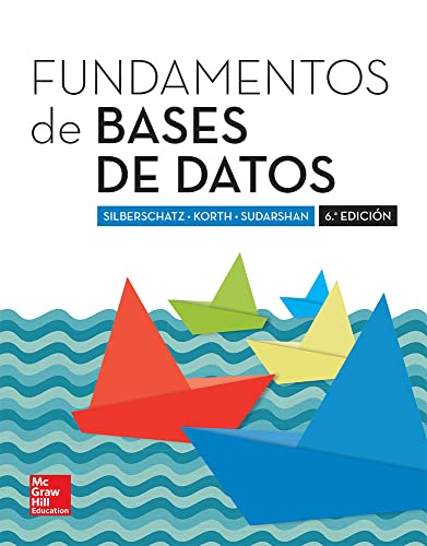 Portada del libro de texto Fundamentos de Bases de Datos de Silberschatz Korth Sudarshan