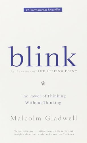 Portada del libro Blink: El poder de pensar sin pensar