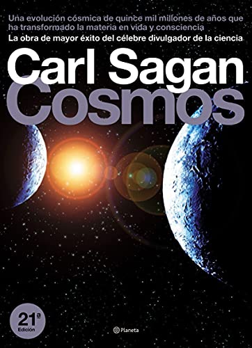 Portada del libro Cosmos de Carl Sagan