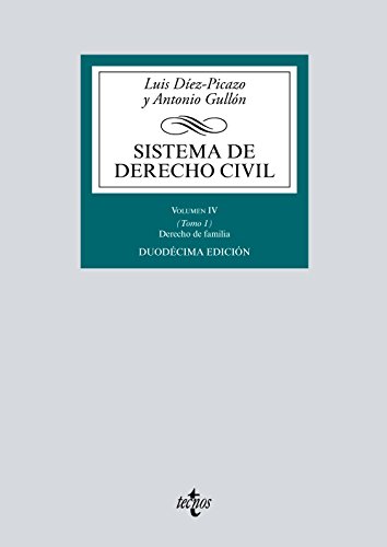 Portada del libro Sistema de Derecho Civil Derecho de Familia