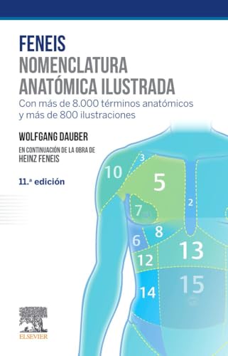 Portada del libro Nomenclatura anatómica ilustrada (Feneis)