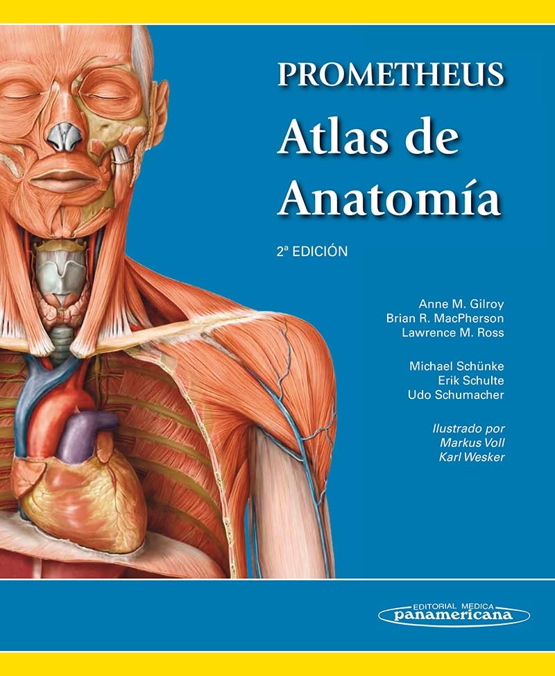 Portada del libro Atlas de anatomía (Gilroy)