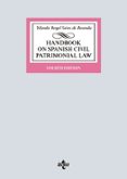 Portada del libro Handbook on Spanish Civil Patrimonial Law