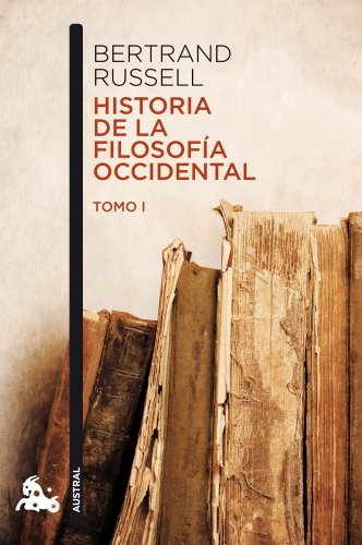 Portada del libro Historia de la filosofía occidental de Bertrand Russell