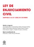 Portada del libro Ley de Enjuiciamiento Civil