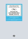 Portada del libro Manual de Derecho Mercantil