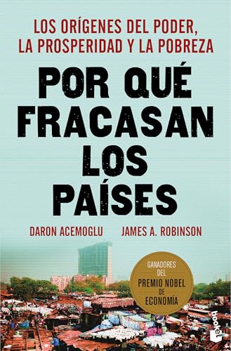Portada del libro Por qué fracasan las naciones de Daron Acemoglu