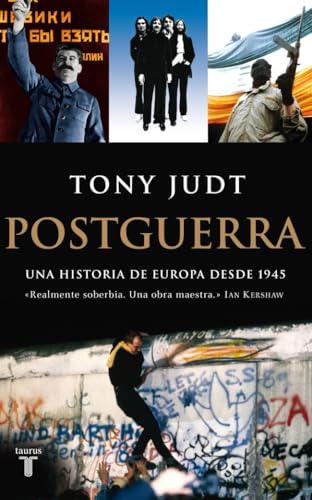 Portada del libro Postguerra: Una historia de Europa desde 1945 de Tony Judt