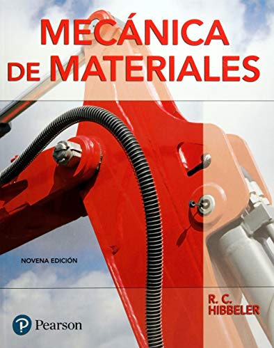 Portada del libro de texto Mecánica de Materiales de Russell Hibbeler