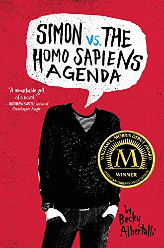 Portada del libro Simon vs. la agenda Homo Sapiens