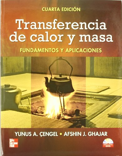 Portada del libro de texto Transferencia de Calor y Masa de Cengel